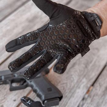 MECHANIX WEAR PRECISION PRO HIGH-DEXTERITY GRIP HANDSCHUH COVERT SCHWARZ